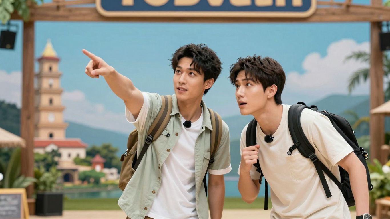 Emocjonujący pojedynek podróżniczy w egzotycznych sceneriach.