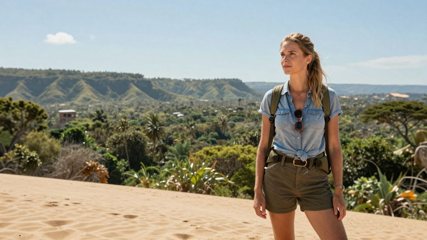 Katarzyna Górska podczas podróży